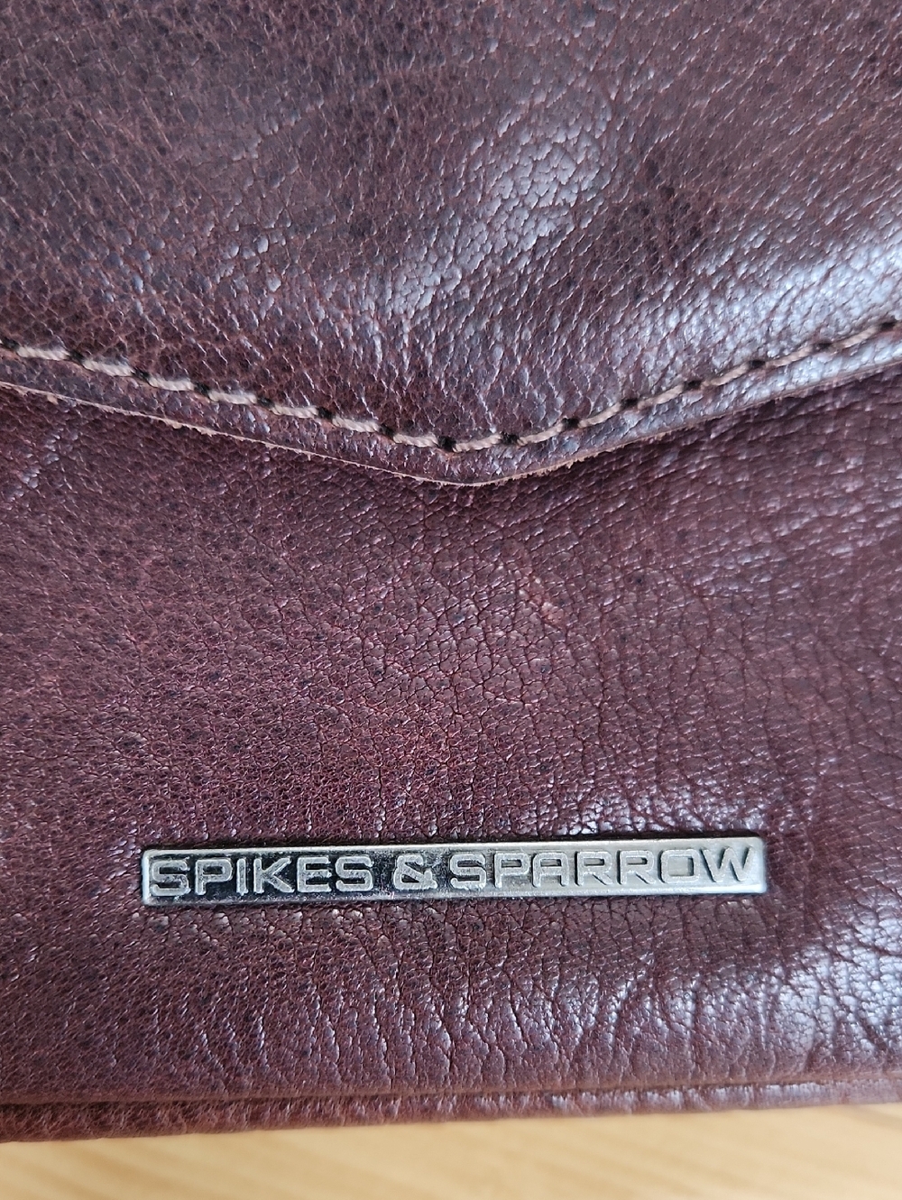 Spikes & Sparrow Leather Crossbody Belt Bag Brown Multi Pocket Fanny Pack Unisex - Picture 16 of 17